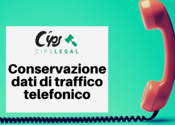 Conservazione dati di traffico telefonico