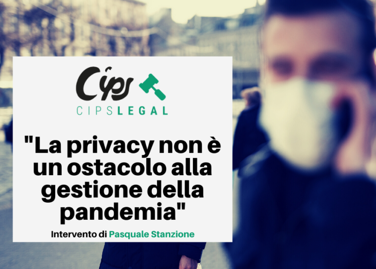 “La privacy non è un ostacolo alla gestione della pandemia” – Intervento di Pasquale Stanzione.
