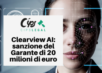 Clearview AI: sanzione del garante di 20 milioni di euro